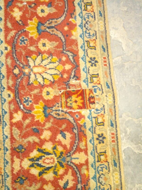 ALFOMBRA ANTIGUA DE LANA IMPECABLE 3.55 X 2.45 MTS. COD: 91809 RESERVADO - Image 5