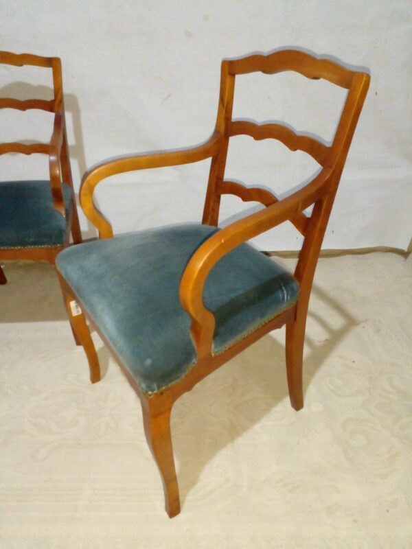 2 SILLONES DE UN CUERPO CABECERA DE MESA ESTILO FRANCES PROVENZAL. COD: 87908 - Image 6