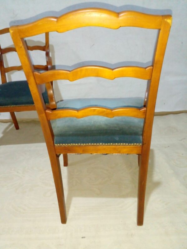 2 SILLONES DE UN CUERPO CABECERA DE MESA ESTILO FRANCES PROVENZAL. COD: 87908 - Image 8
