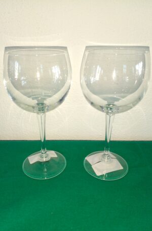 2 COPAS PARA VINO O AGUA COPON DEGUSTACION. COD: 89443