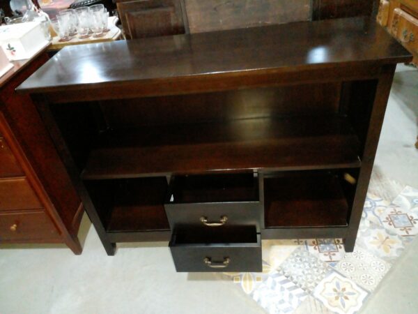 MUEBLE DE ARRIME, MUEBLE AUXILIAR IDEAL LED COLOR WENGUE. COD: 93001 - Image 7