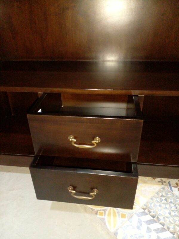 MUEBLE DE ARRIME, MUEBLE AUXILIAR IDEAL LED COLOR WENGUE. COD: 93001 - Image 8