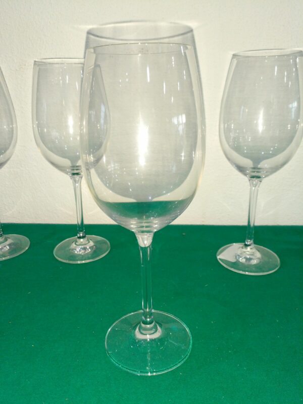5 COPAS PARA VINO O AGUA ALEMANAS SELLADAS SCHOTT ZWIESEL CRISTAL. COD: 93205 - Image 7