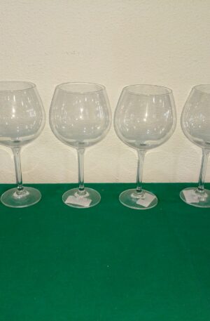 6 COPAS DE CRISTAL ALEMAN SELLADO SCHOTT ZWIESEL PARA VINO O AGUA. COD: 93204