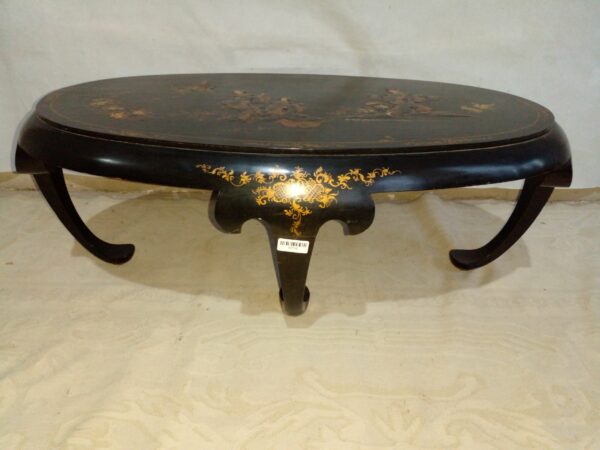 MESA RATONA ORIENTAL LAQUEADA CHINOSERIE, COLECCION ORIENTAL. COD: 93702 - Image 2
