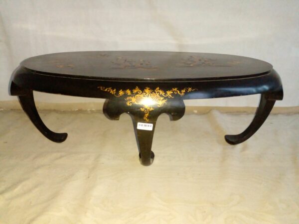 MESA RATONA ORIENTAL LAQUEADA CHINOSERIE, COLECCION ORIENTAL. COD: 93702 - Image 3