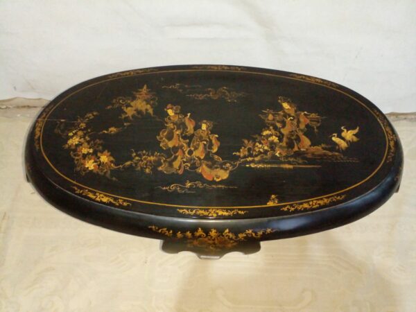 MESA RATONA ORIENTAL LAQUEADA CHINOSERIE, COLECCION ORIENTAL. COD: 93702 - Image 5