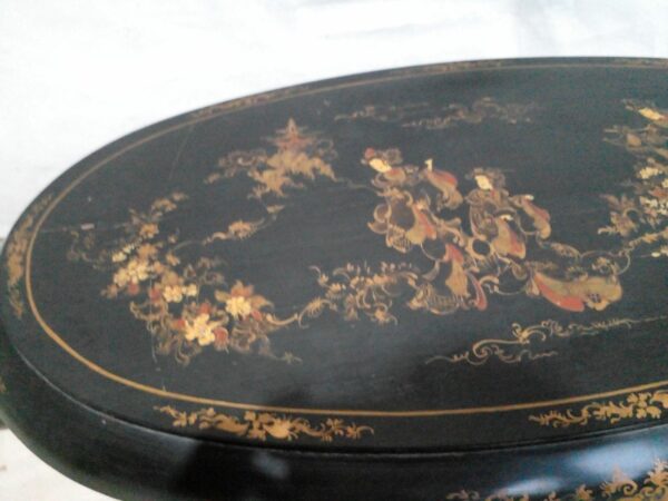 MESA RATONA ORIENTAL LAQUEADA CHINOSERIE, COLECCION ORIENTAL. COD: 93702 - Image 13