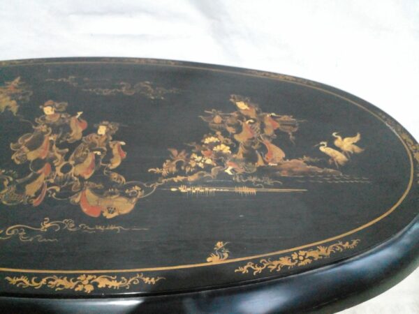 MESA RATONA ORIENTAL LAQUEADA CHINOSERIE, COLECCION ORIENTAL. COD: 93702 - Image 14