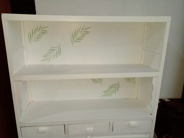APARADOR DE COCINA VINTAGE ANTIGUO MUEBLE DE CAMPO PATINADO. COD: 91408 - Image 5