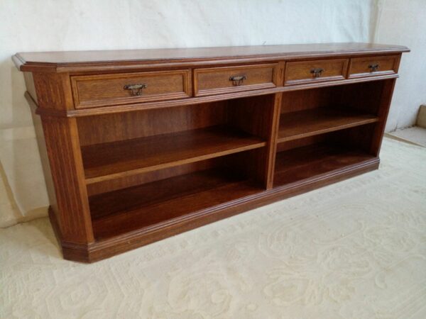 MUEBLE BAJO EN ROBLE CEREJEIRA IDEAL LED APARADOR DE ARRIME. COD: 93003 - Image 4