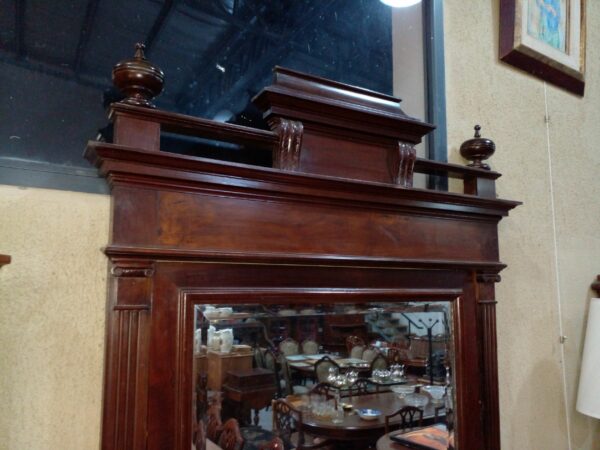 COMODA COLONIAL INGLES CON MARMOL Y ESPEJO PIEZA DE COLECCION. COD: 93202 - Image 7