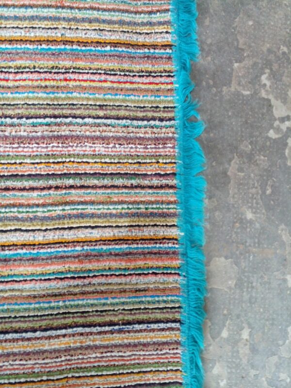 ALFOMBRA TAPIZ HILO TEJIDO MULTICOLOR. COD: 95302 - Image 8